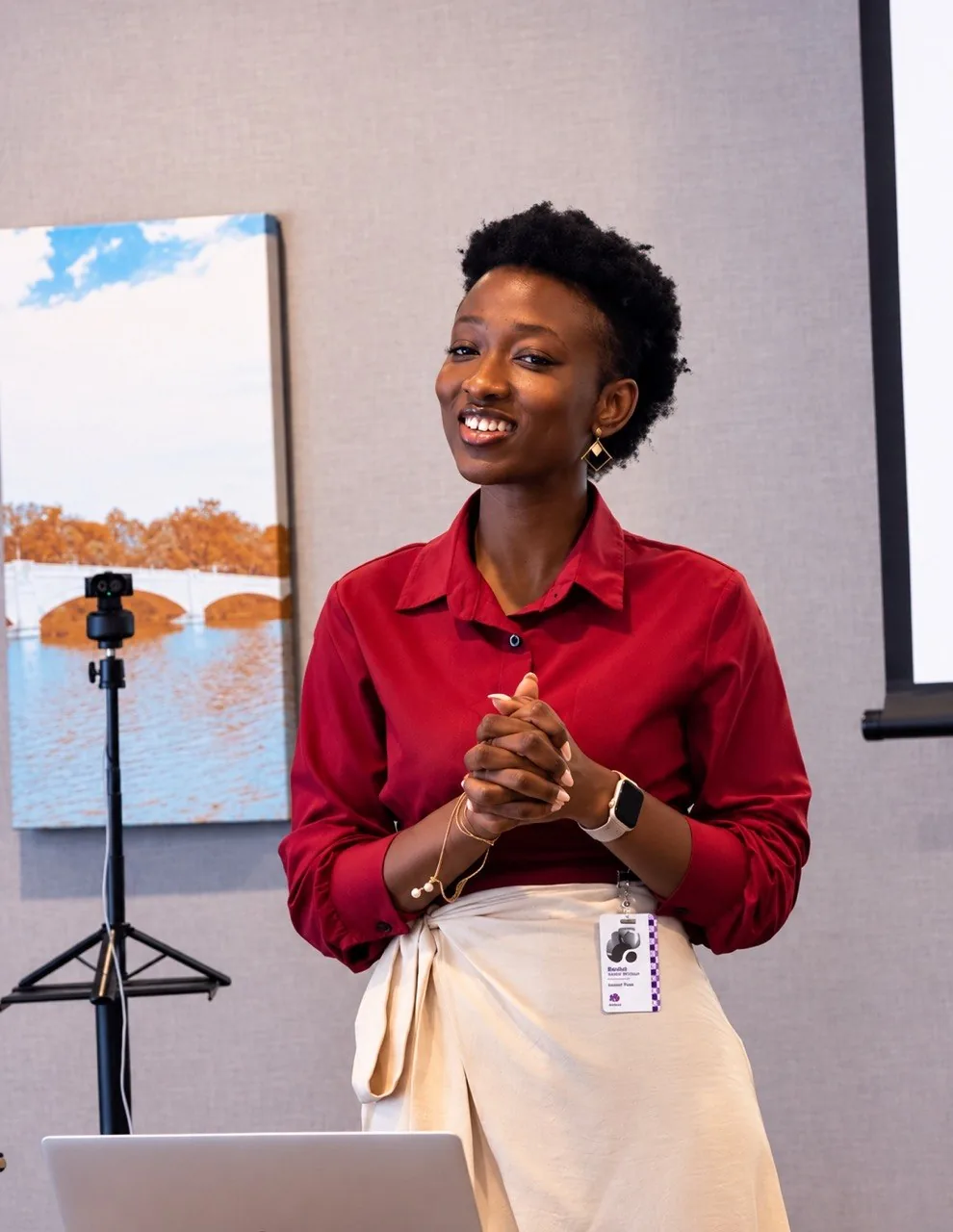 Dorcas Addai Baffour, Founder and Executive Director of HerWebCraft Academy